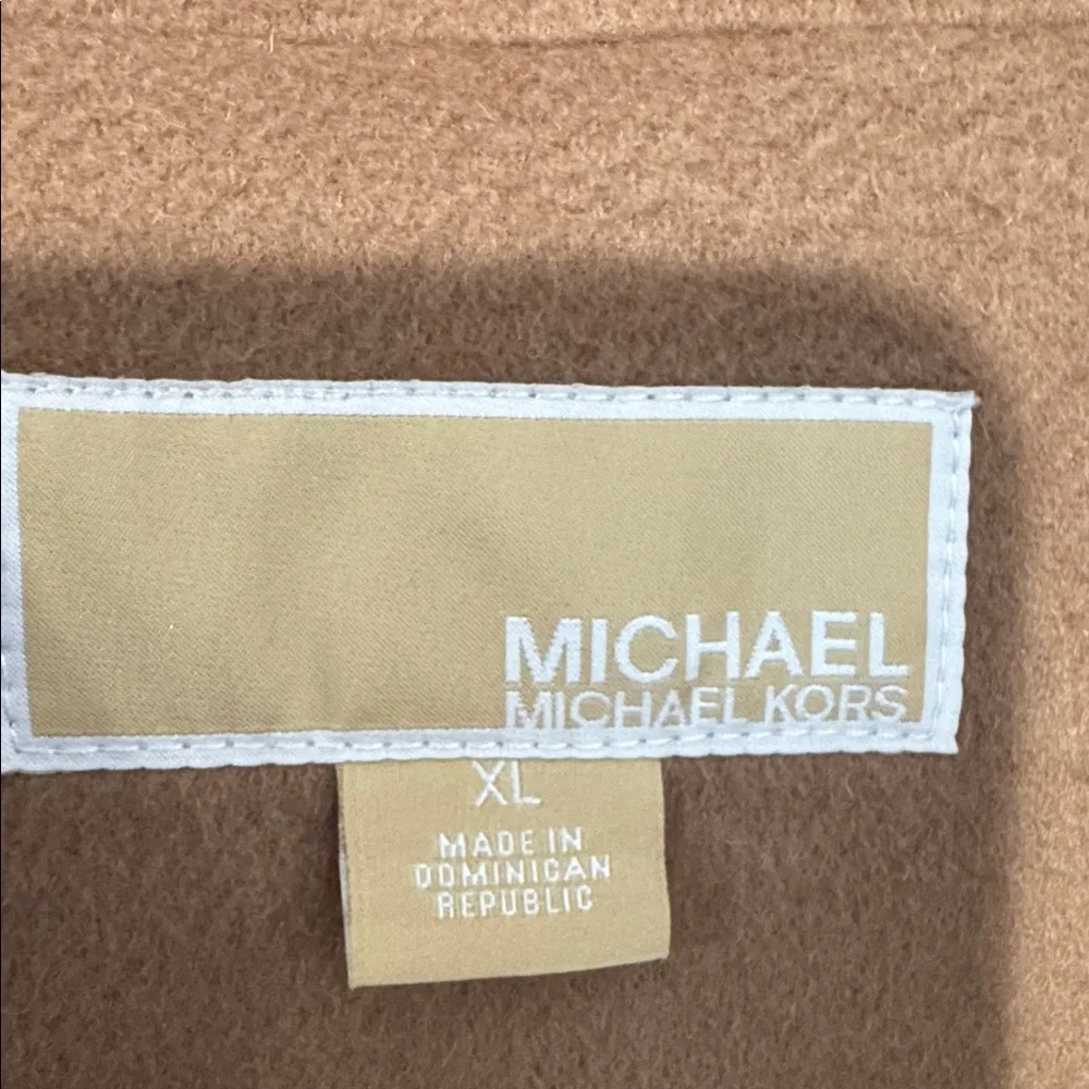 🎉HP🎉MK Full Zip Wool Blend Coat. Ladies XL - Picture 8 of 14